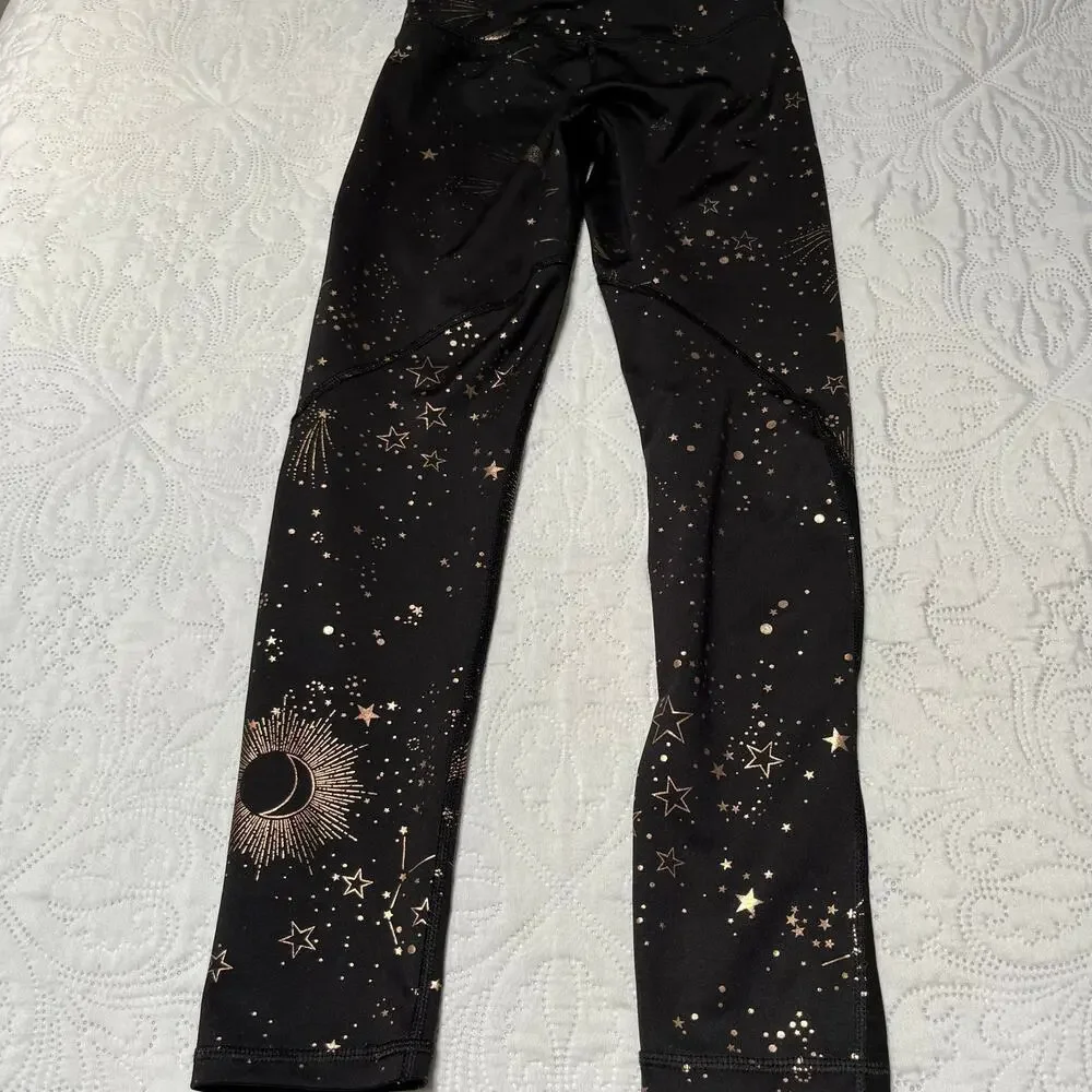 Old Navy Active Go Dry Constellation Leggings Size 8